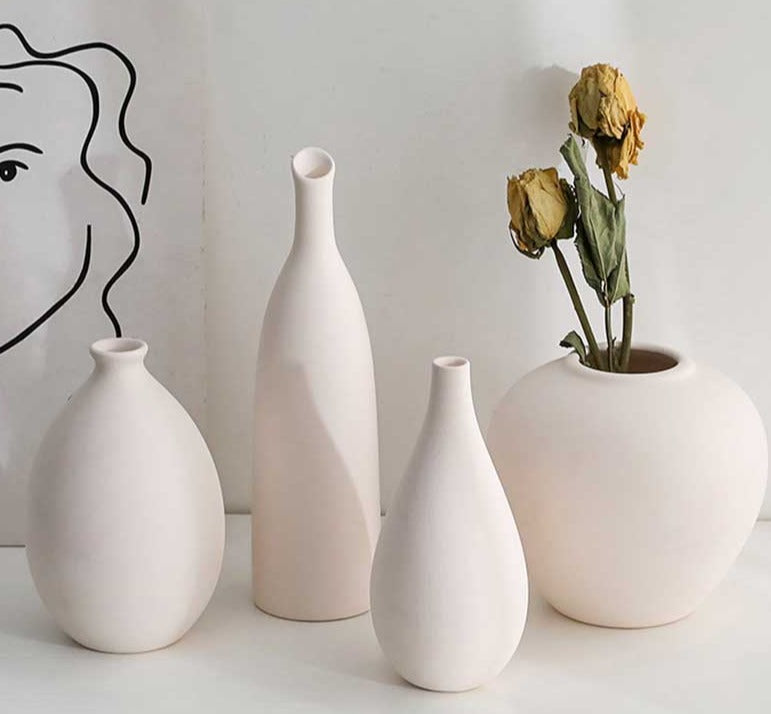 Minimalist Ceramic Boho Vase for Elegant Home Décor NaLani