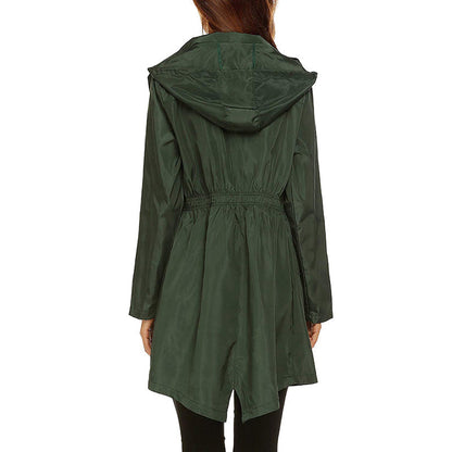 Avenari | Women’s Raincoat – Water-Resistant – Lightweight Packable – Cinched Waist Fit