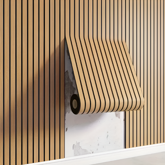 Self Adhesive 3D Wood Wall Panels for Modern Interiors NALANI