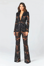 Women’s Two-Piece Set With Blazer And Trousers | Sequin Detail Chic For Evening Wear And Formal Events