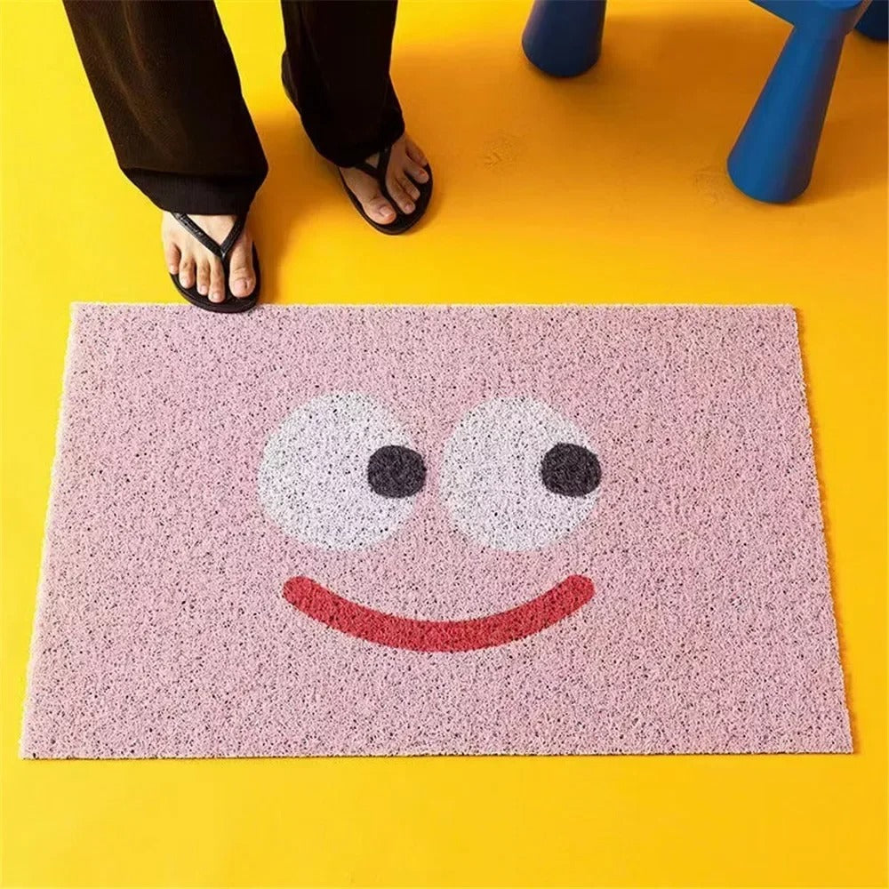 Mood Emoji Doormat Collection for Fun Home Decor NaLani