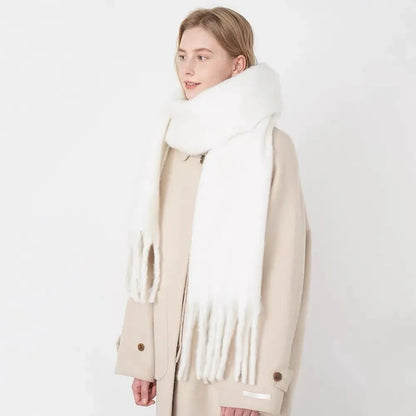 Amelle | Luxe Kasjmier Sjaal - Beige - #NALANI#