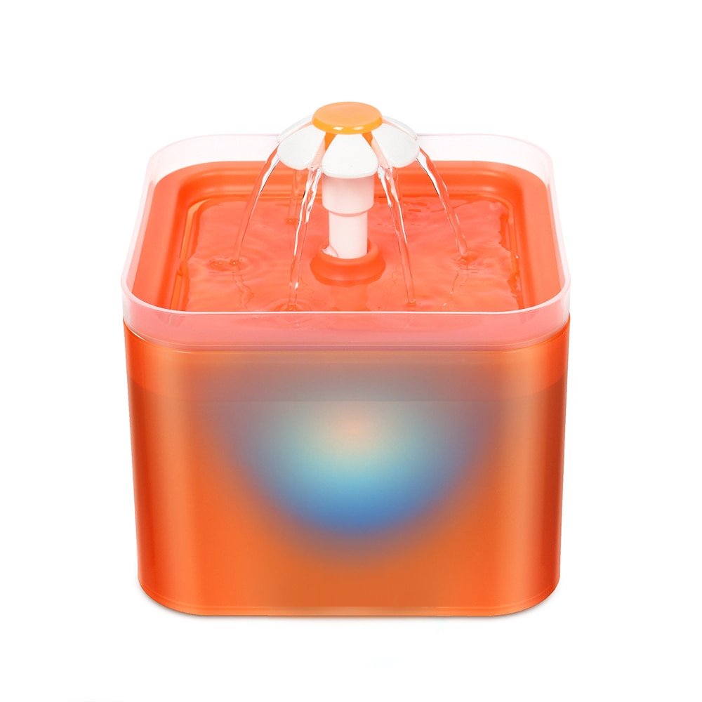 Aquadrink | Led Dieren Water Fontein - Oranje - #NALANI#