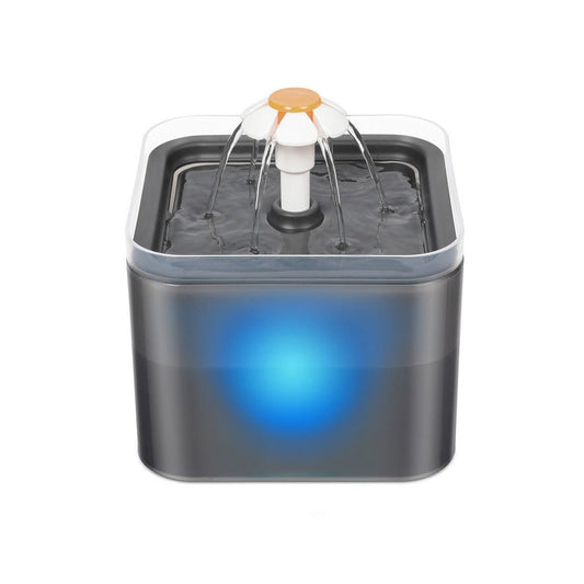 Aquadrink | Led Dieren Water Fontein - Grijs - #NALANI#