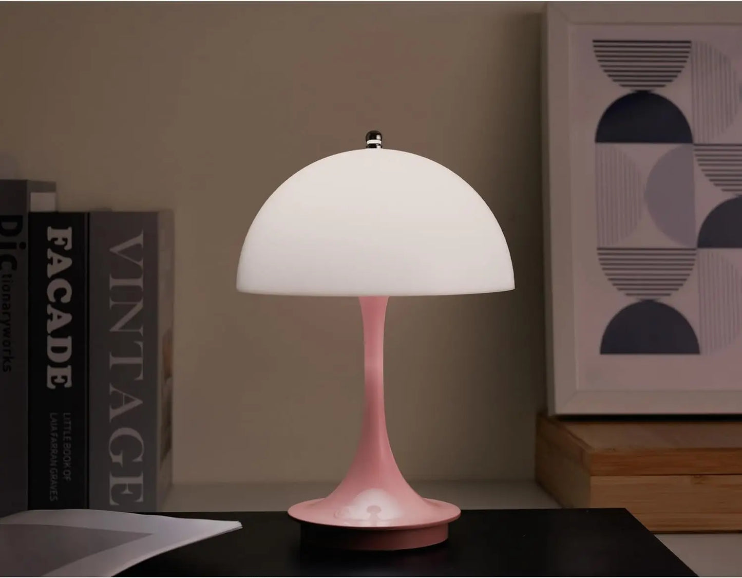 Arvesso | Wireless LED Reading Lamp and Decorative Lighting Solution Pink NALANI