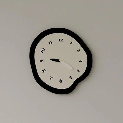Auron | Abstract Acrylic Wall Clock – Silent & Sophisticated Design Clock Without Pendulum NaLani