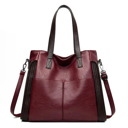 Vegan Leather Tote Bag For Women Elegant Everyday Style NALANI