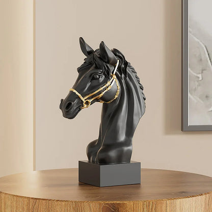 Elegant Regal Horse Sculpture for Home Decor and Art Lovers NaLani