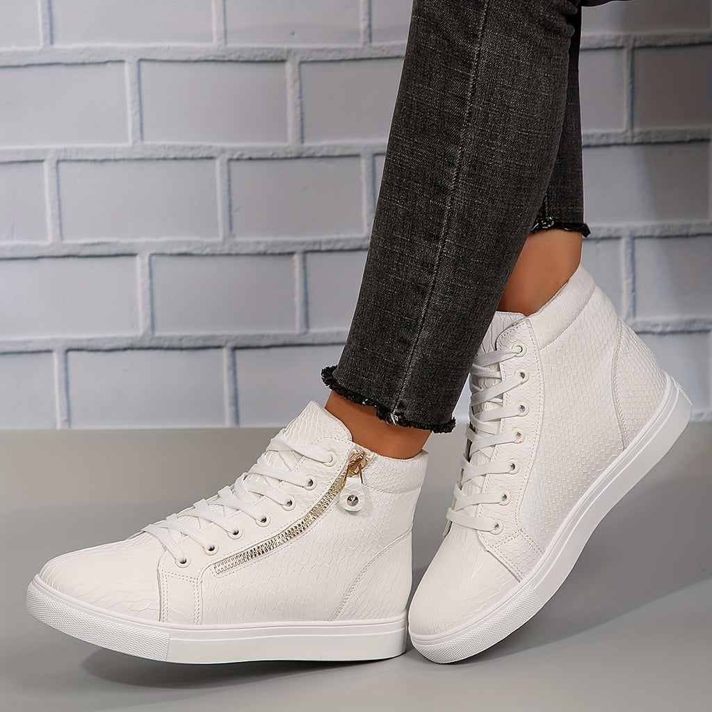 Women’s High-Top Sneakers | Casual Style For Everyday Wear Urban Daily Sneakers For Comfort And Style