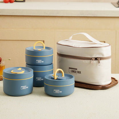 Multi Layer Insulated Lunch Box With Free Carry Bag NALANI