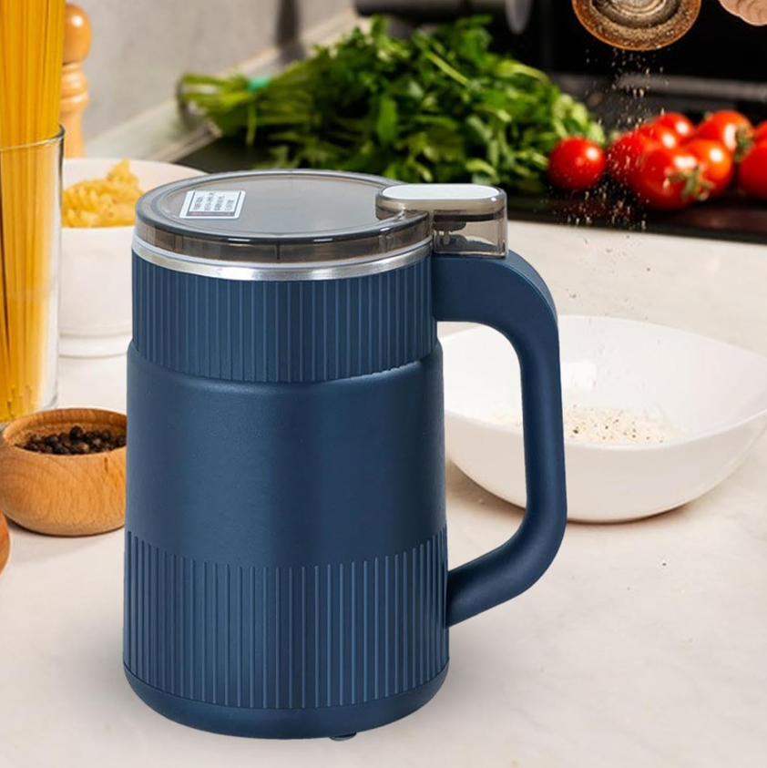 Electric Grain Mill For Fresh Whole Grain Flour At Home Blue NALANI