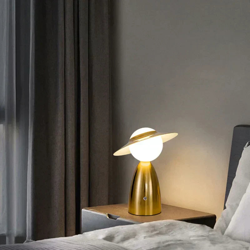 Bravaro | Modern Desk Lamp for Creative Study Sessions Gold NALANI