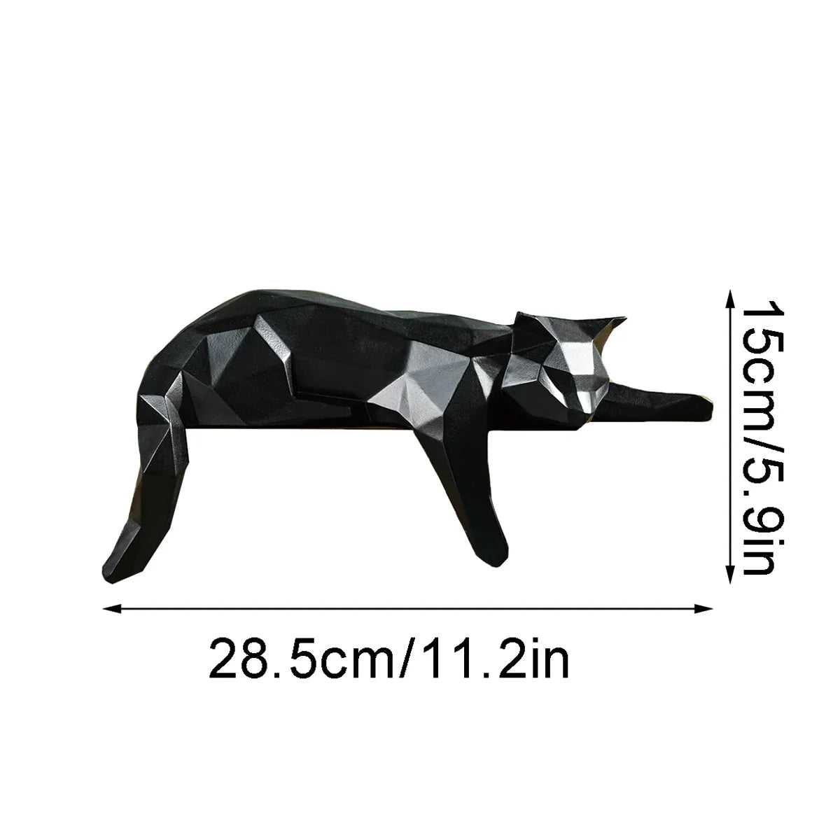 Unique GeoCat Art Piece for Home Decor and Gift Ideas NaLani