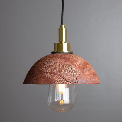 Ceramic Fiorani Casa | Bathroom Pendant Light 20cm, Red Iron IP44 300cm NaLani