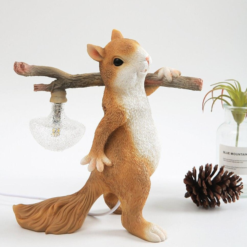 Charming Squirrel Decoration Lamp 25cm x H 25cm NALANI