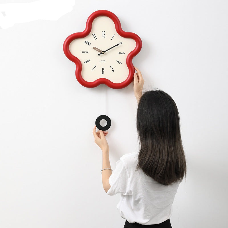 Cirquio | 3D Bloom Pendulum Clock – Whisper-Quiet & Eco-Friendly NALANI