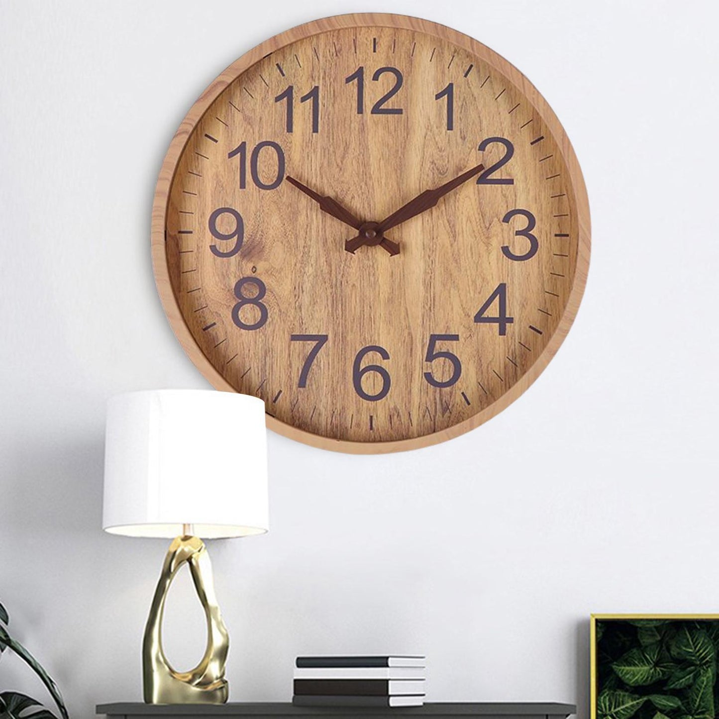 Cirquio | Natural Wooden Wall Clock NALANI