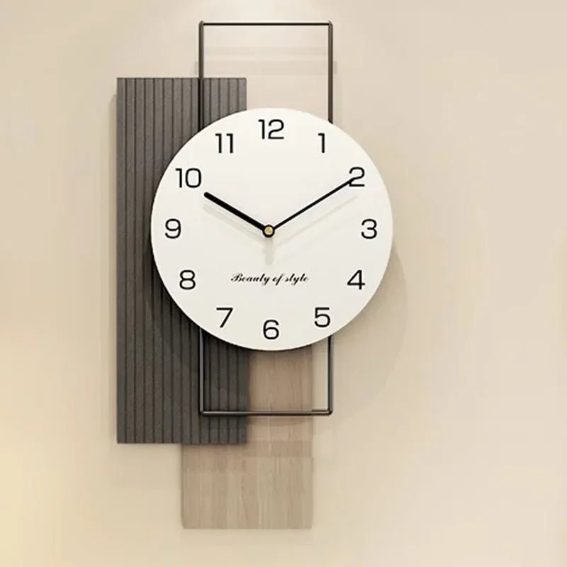 Clovian | Silent Living Creative Wall Clock for Elegant Home Decor NALANI