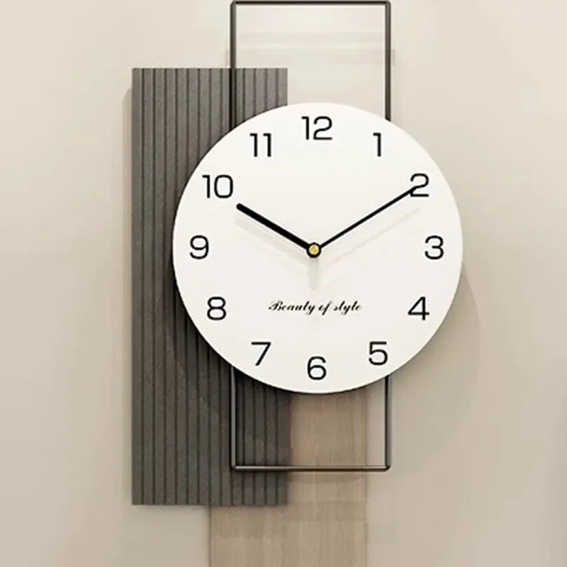 Clovian | Silent Living Creative Wall Clock for Elegant Home Decor NALANI