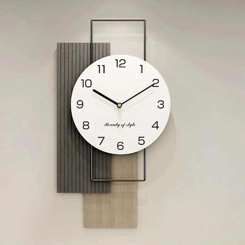 Clovian | Silent Living Creative Wall Clock for Elegant Home Decor NALANI