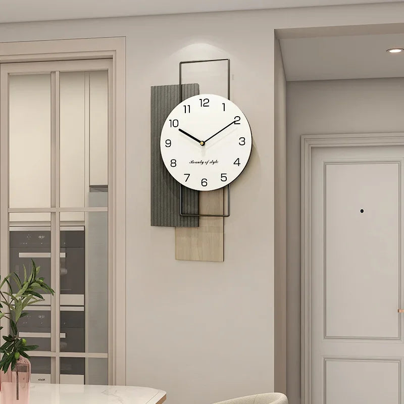 Clovian | Silent Living Creative Wall Clock for Elegant Home Decor NALANI