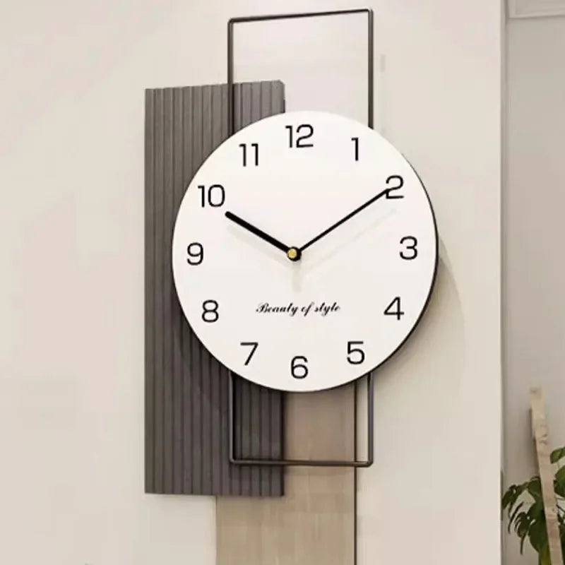 Clovian | Silent Living Creative Wall Clock for Elegant Home Decor NALANI