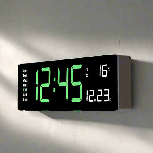 Colourful Acrylic Digital Clock S - Green NALANI