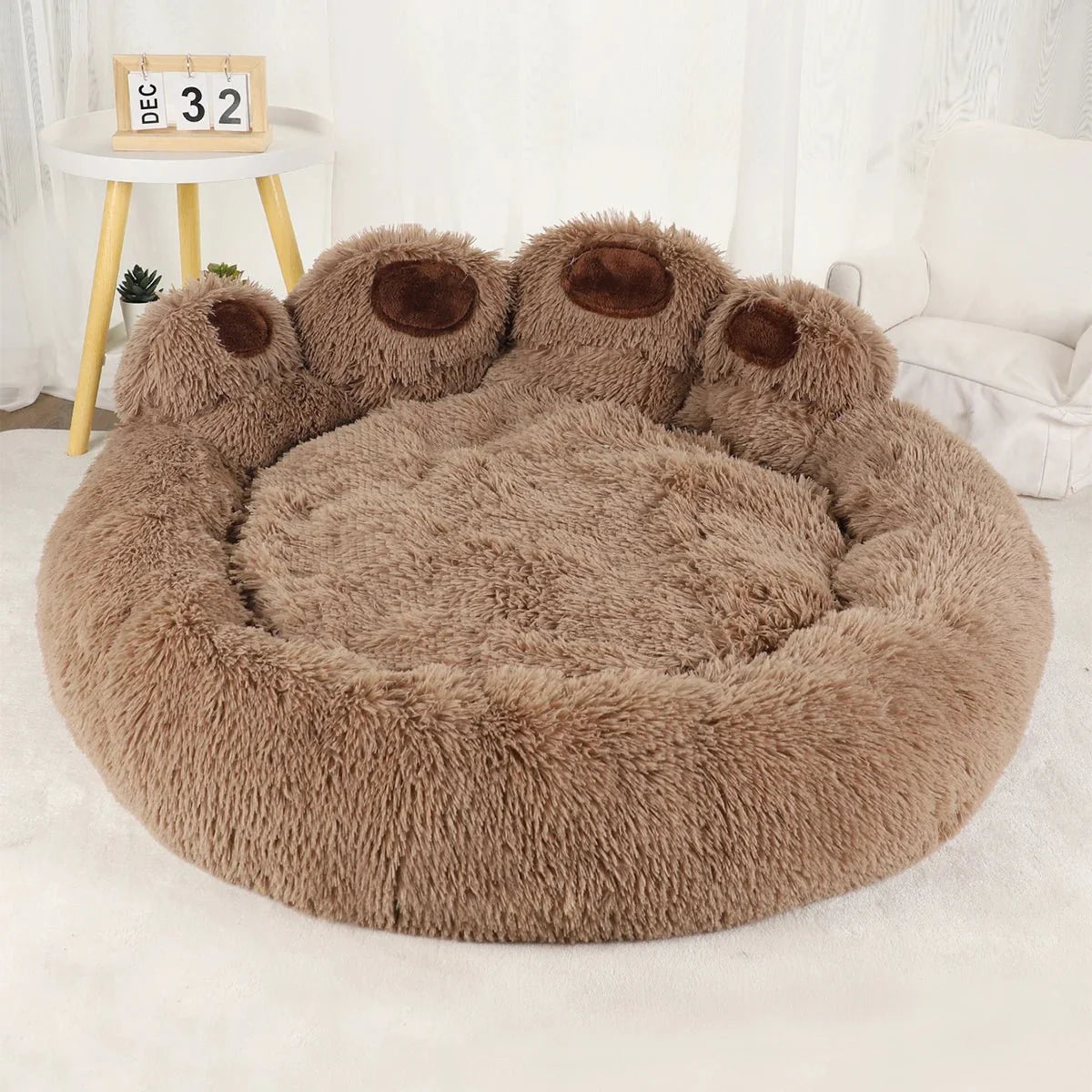 CosyPaws | Zachte Honden Mand - honden mand - Bruin - #NALANI#
