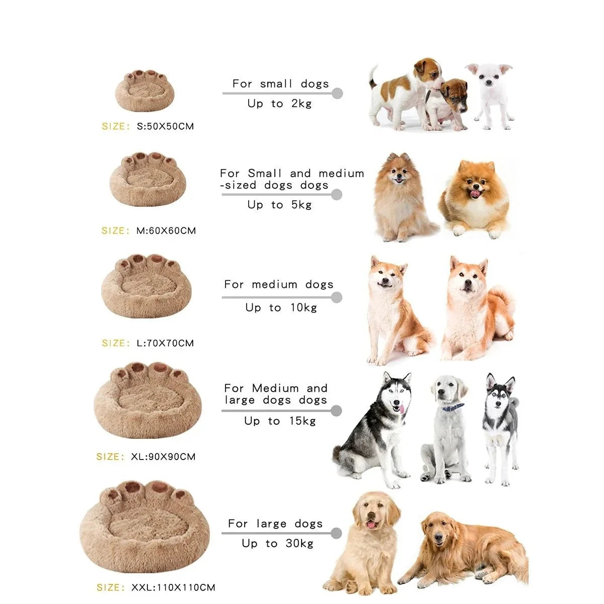CosyPaws | Zachte Honden Mand - honden mand - Licht Grijs - #NALANI#