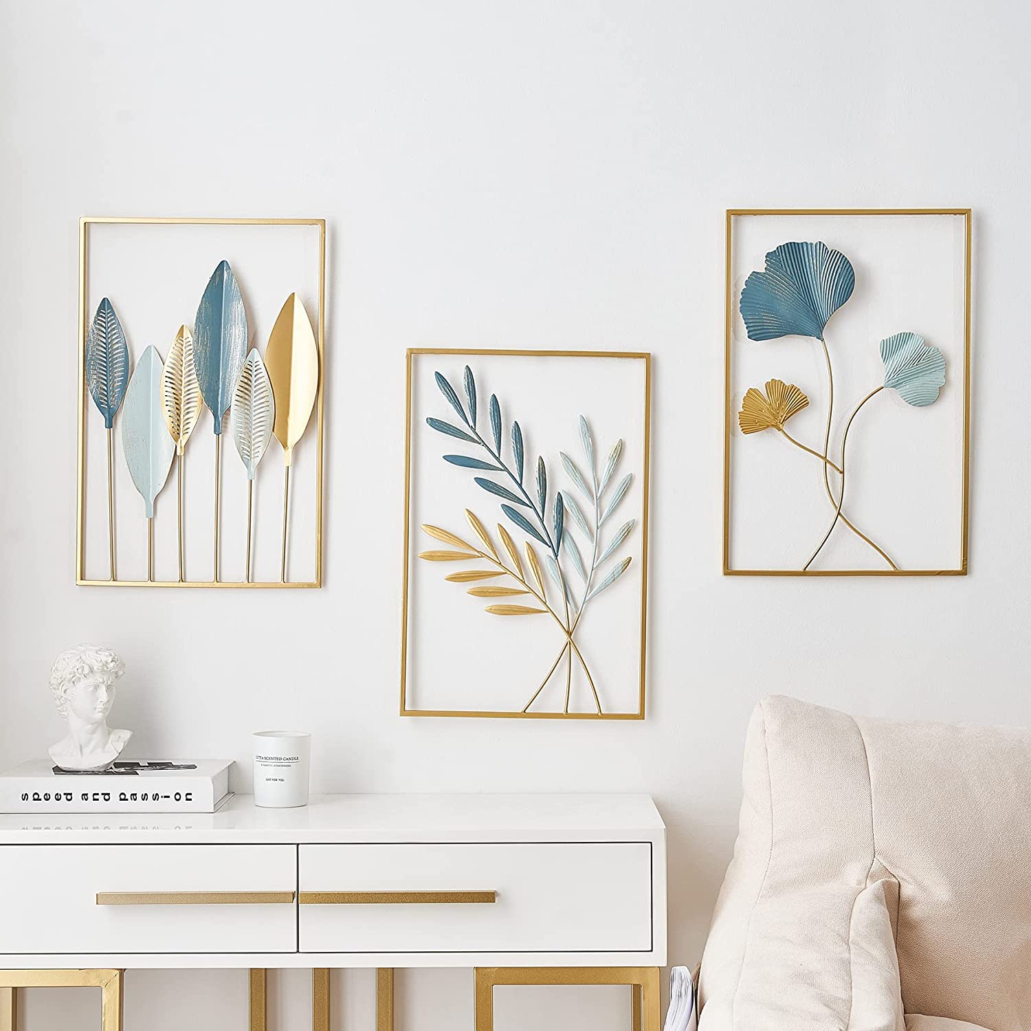 Metal Leaf Wall Decor for Unique Home Decor and Gift Ideas NaLani