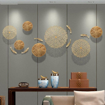 Stylish Copper Wall Decor for Home and Bedroom Decoration NALANI