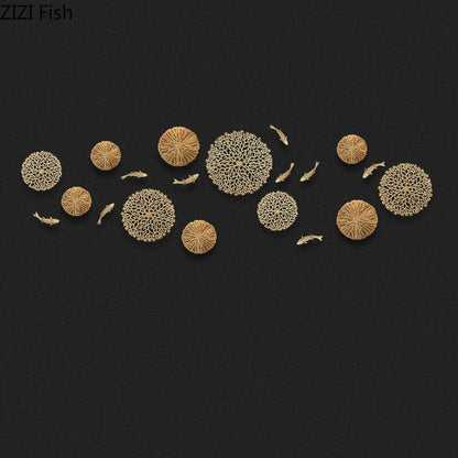 Stylish Copper Wall Decor for Home and Bedroom Decoration NALANI