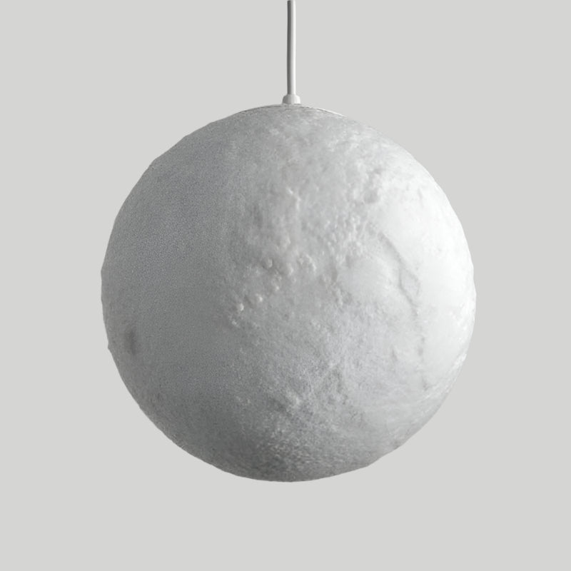 Diapole - 3D Moon Pendant Lamp – Realistic Full Moon Effect 30cm Warm White NALANI