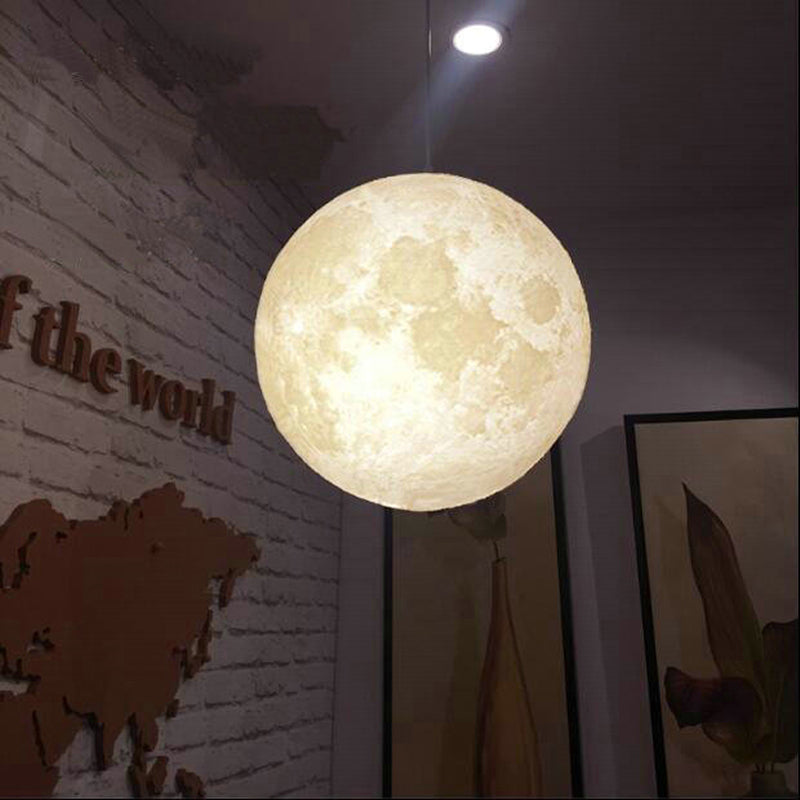 Diapole - 3D Moon Pendant Lamp – Realistic Full Moon Effect NALANI