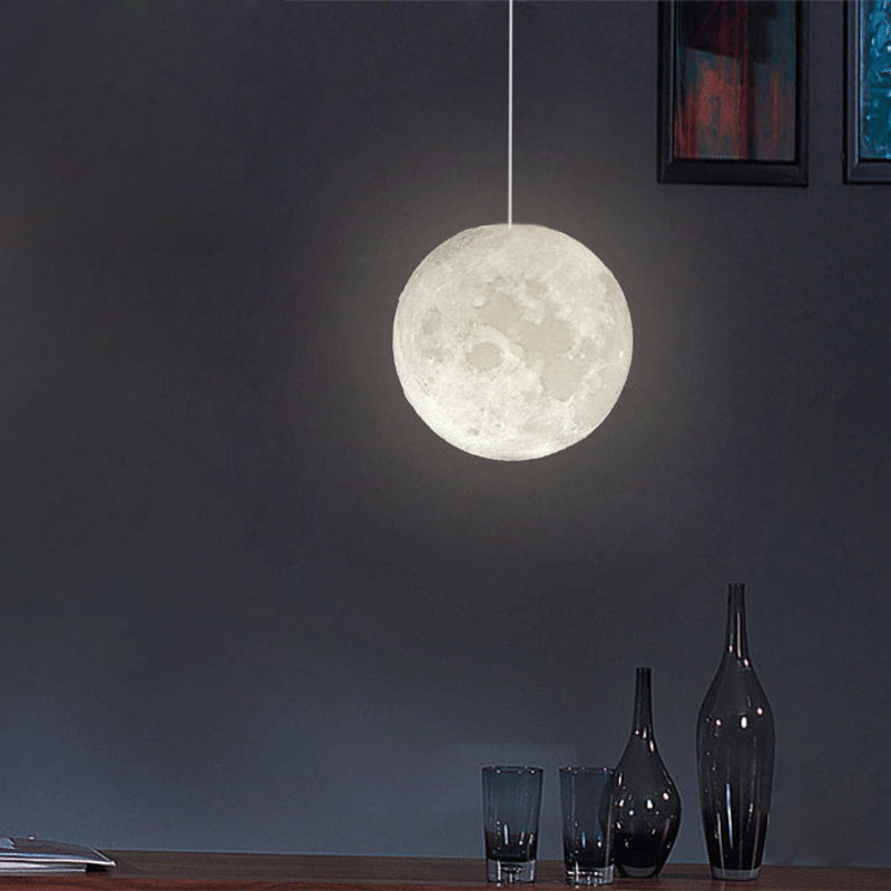 Diapole - 3D Moon Pendant Lamp – Realistic Full Moon Effect NALANI