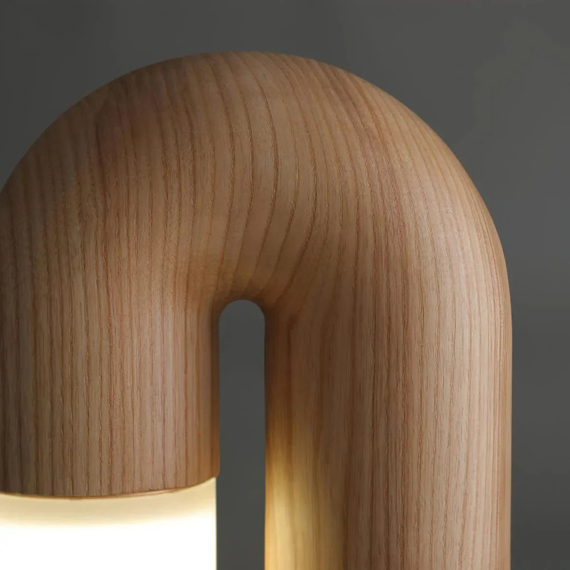 Diapole | Ash Wood Touch Design Dimming Light Walnut UK NALANI