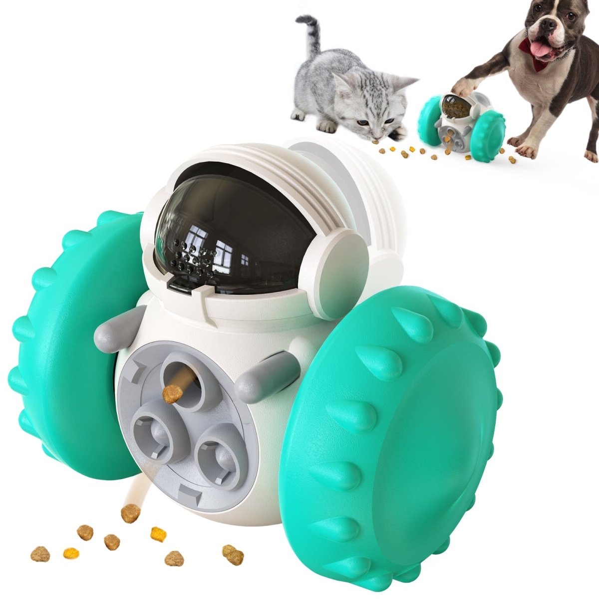 Duke | Interactieve Honden Speel Roller - Blauw - #NALANI#