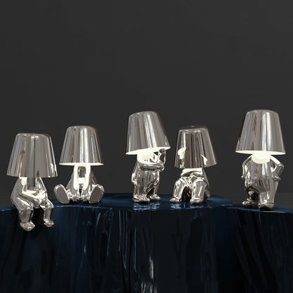 Unique Thinker Lamp Decor for Stylish Home Accent or Gift NaLani