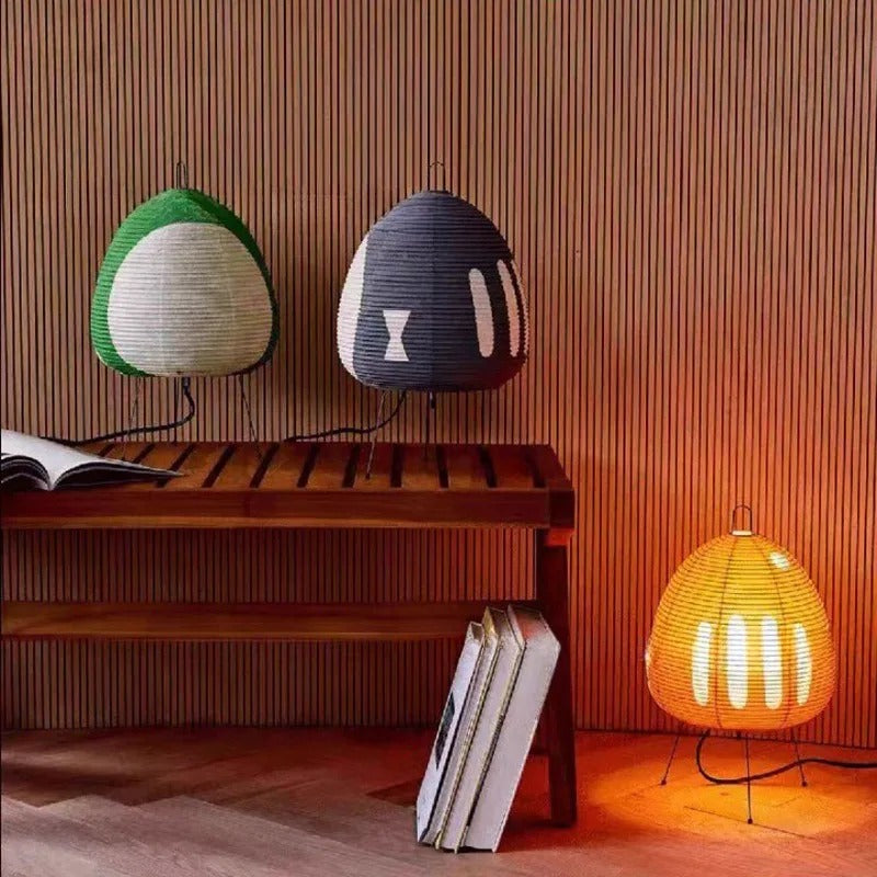 Rice Paper Table Lamp With Ambient Light For Calm Spaces NALANI