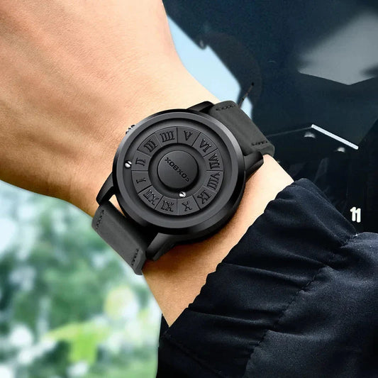 Men's Quartz Watch Classic Timepiece With Stainless Band NALANI