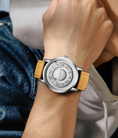 Men's Quartz Watch Classic Timepiece With Stainless Band NALANI