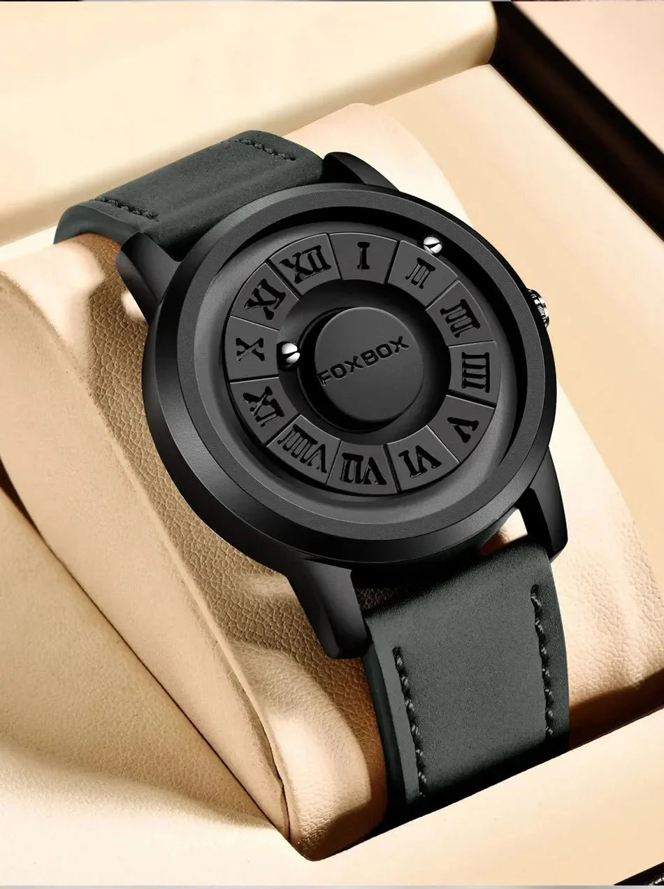 Men's Quartz Watch Classic Timepiece With Stainless Band NALANI