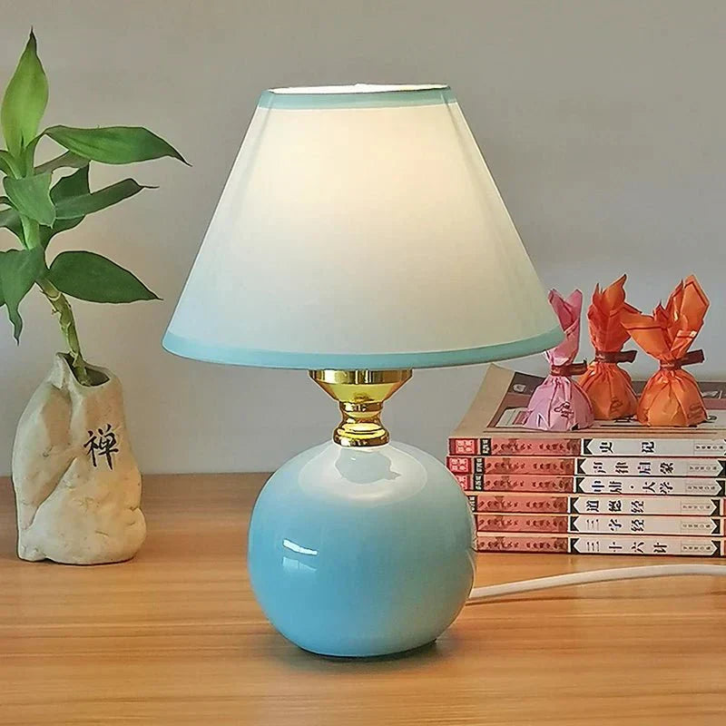 Fiorani Casa | Elegant Ceramic Table Lamp for Cozy Home Atmosphere NALANI