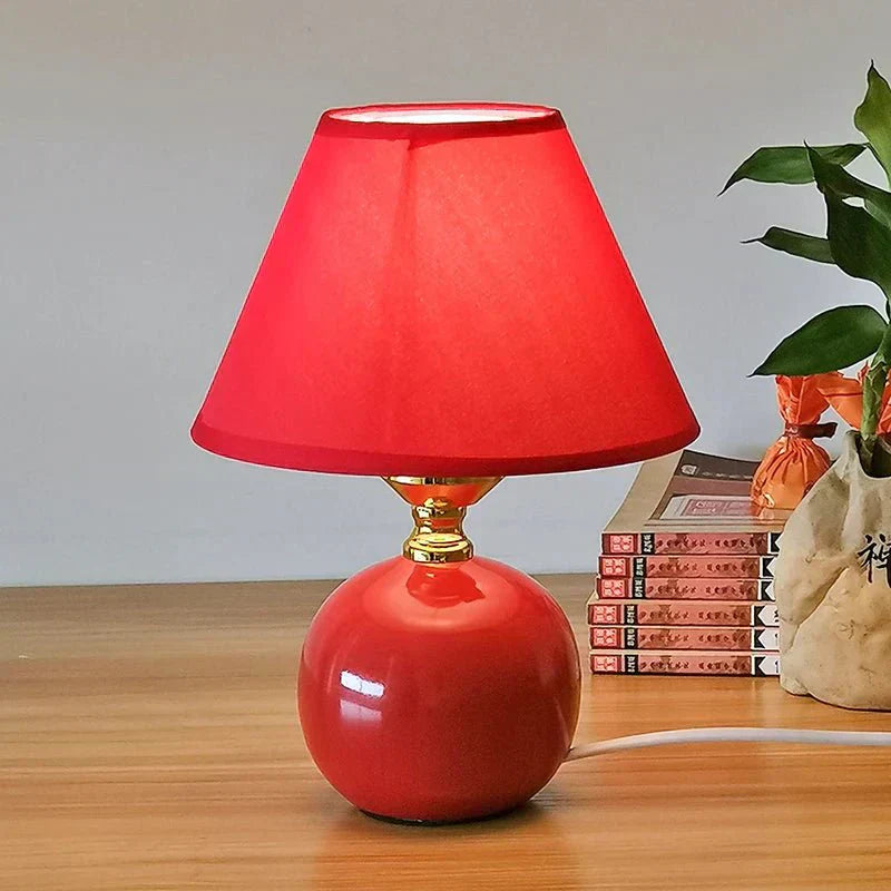 Fiorani Casa | Elegant Ceramic Table Lamp for Cozy Home Atmosphere NALANI