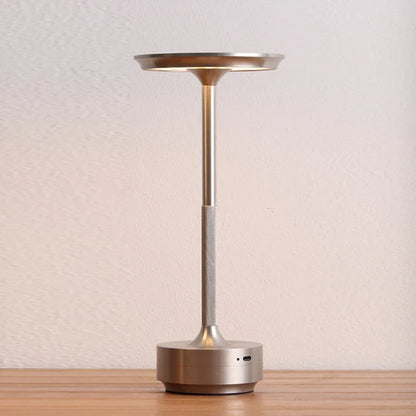 Fiorani Casa | Rechargeable Dimmable Aluminum Lamp Disc for Versatile Lighting NaLani