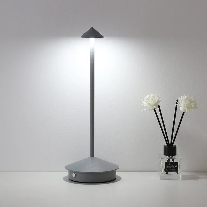 Fiorani Casa | Touch Sensor Table Lamp with Adjustable Brightness and Modern Design NALANI