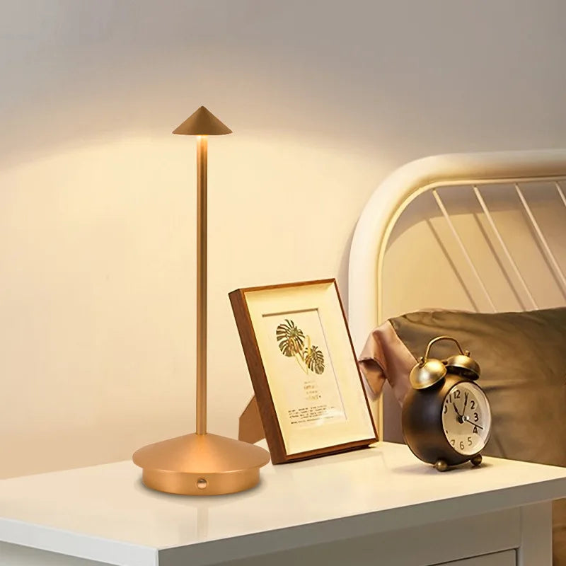 Fiorani Casa | Touch Sensor Table Lamp with Adjustable Brightness and Modern Design NALANI