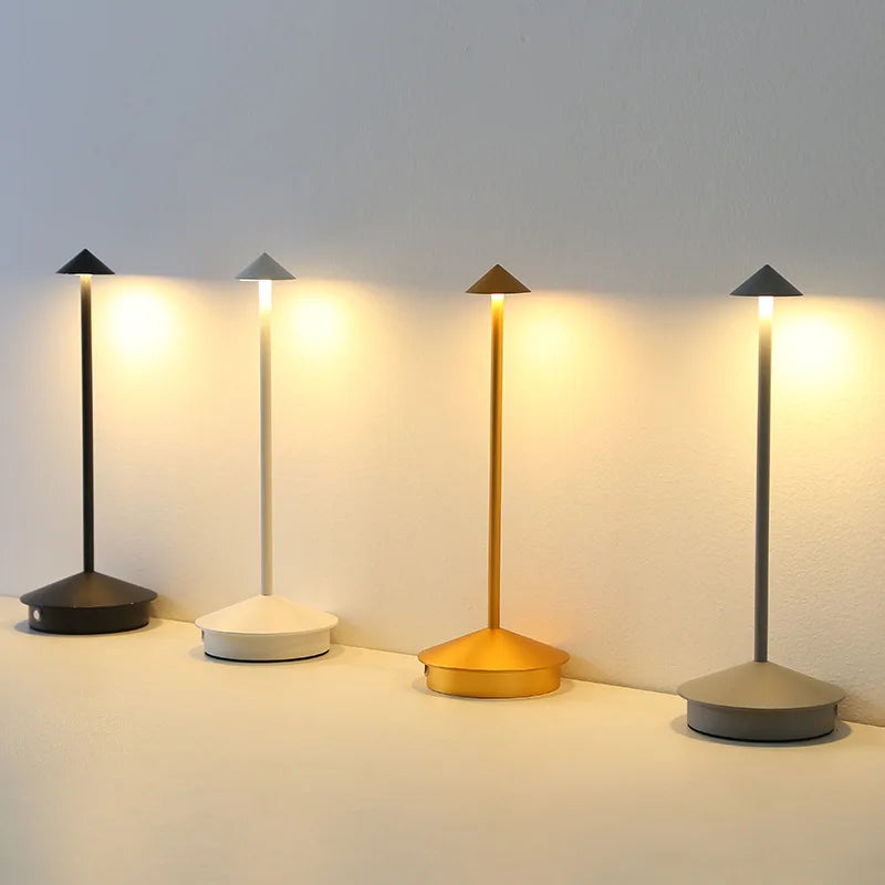 Fiorani Casa | Touch Sensor Table Lamp with Adjustable Brightness and Modern Design NALANI