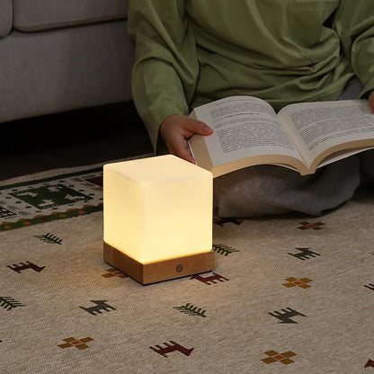 Fiorani Casa | Wireless LED Table Lamp for Nordic Mini Office Lighting NaLani