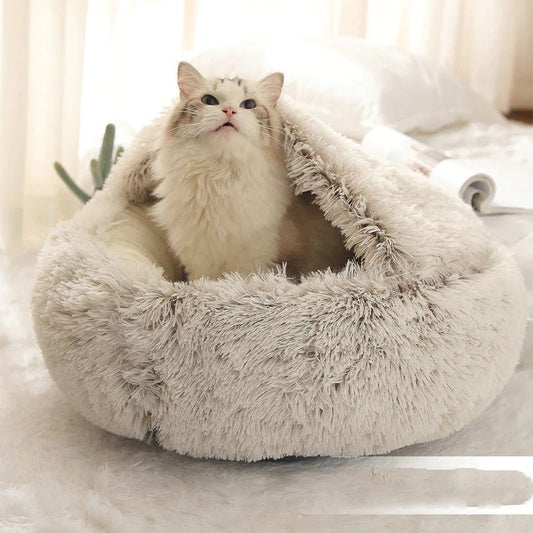 Fluffyheaven | Huisdierenbed - honden mand - Beige - #NALANI#